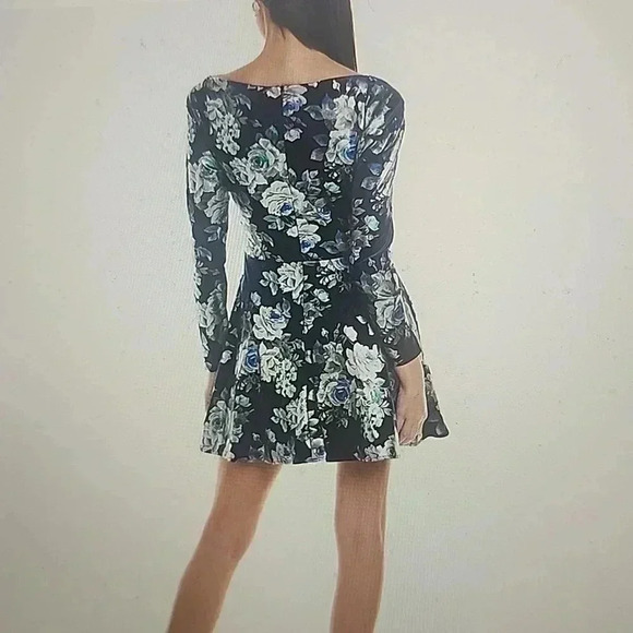 BLACK HALO WOMEN'S LAKE MINI DRESS SIZE 12 - Picture 2 of 5